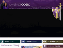 Tablet Screenshot of lansingcogic.org